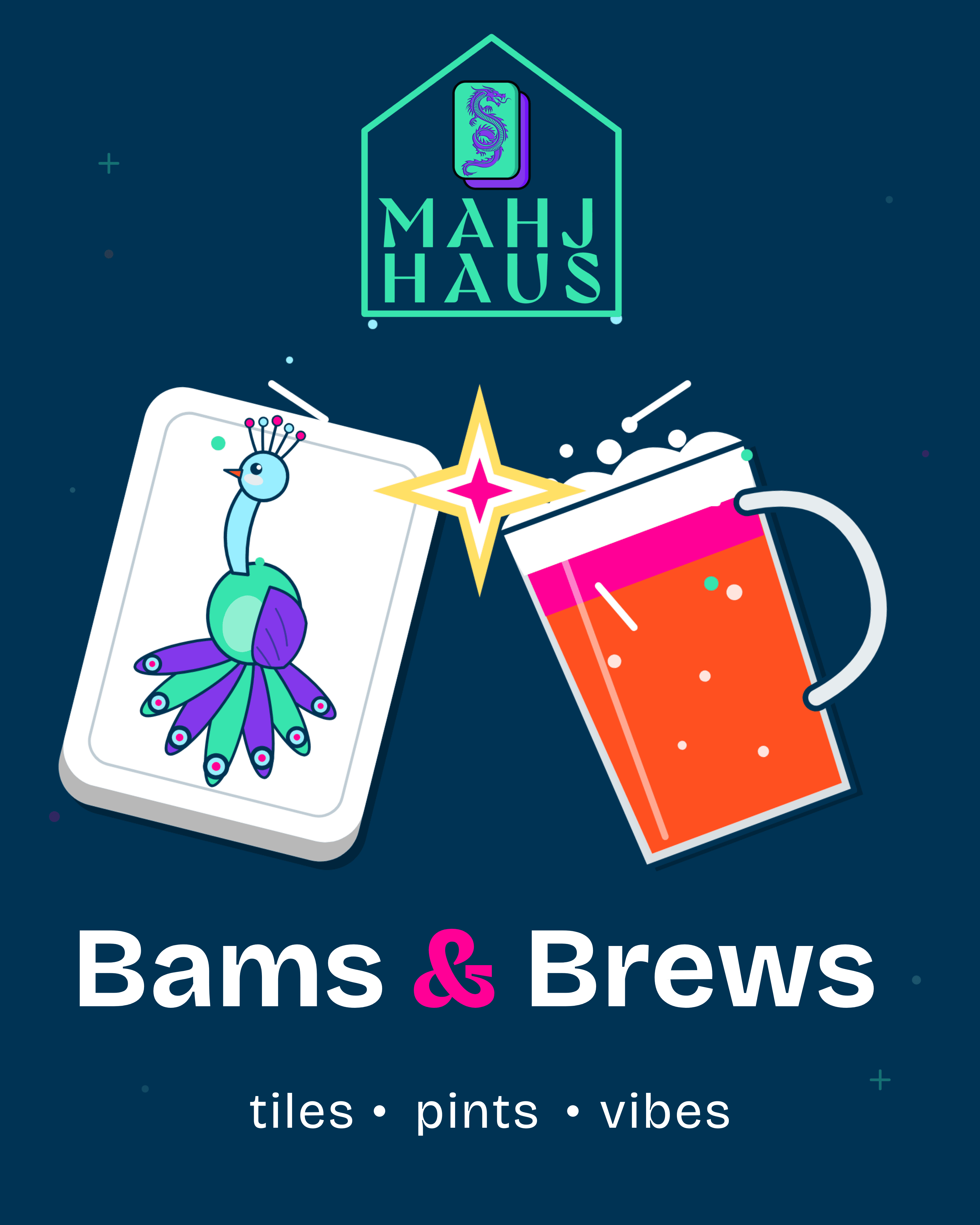 Bams & Brews — pints, tiles, and vibes